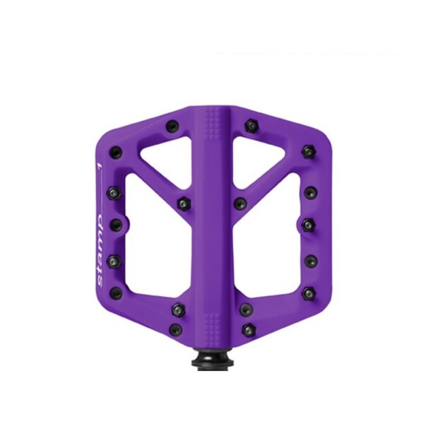Lilat Crankbrothers Pedal Stamp 1 polkimet
