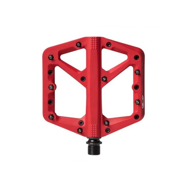 Punaiset Crankbrothers Pedal Stamp 1 polkimet