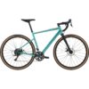 Turkoosi Cannondale Topstone 3 gravel-pyörä