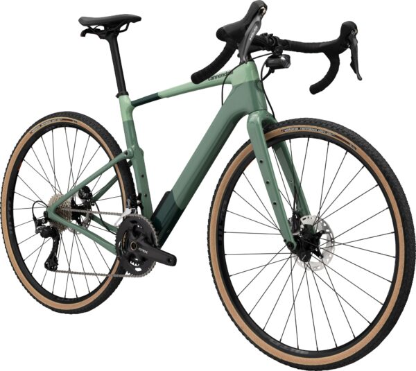 Cannondale Topstone Carbon 2 L 2022 gravel-pyörä vihreä 2
