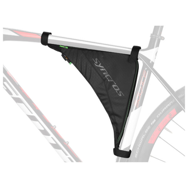 Syncros Retro Frame Bag runkolaukku kiinni rungossa