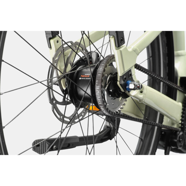 Cannondale Mavaro 2 Low Step-Thru sähköcitypyörän hihnaveto