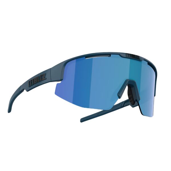 Bliz Matrix Matte Blue Brown Mirror Blue urheilulasit etuviistosta kuvattuna