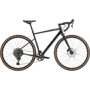 Sininen Cannondale Topstone 2 1X gravel-pyörä