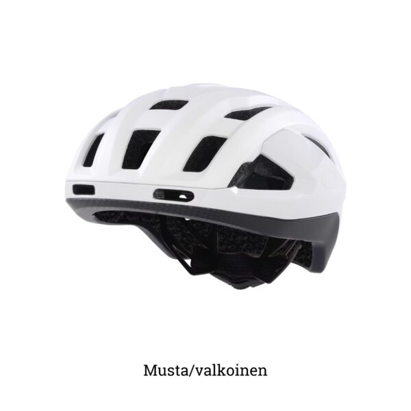 Musta/valkoinen Oakley ARO3 Endurance MIPS pyöräilykypärä