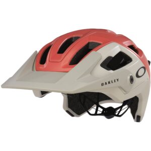 Beige/punainen Oakley DRT5 Maven MIPS pyöräilykypärä