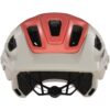 Beige/punainen Oakley DRT5 Maven MIPS pyöräilykypärä edestä kuvattuna