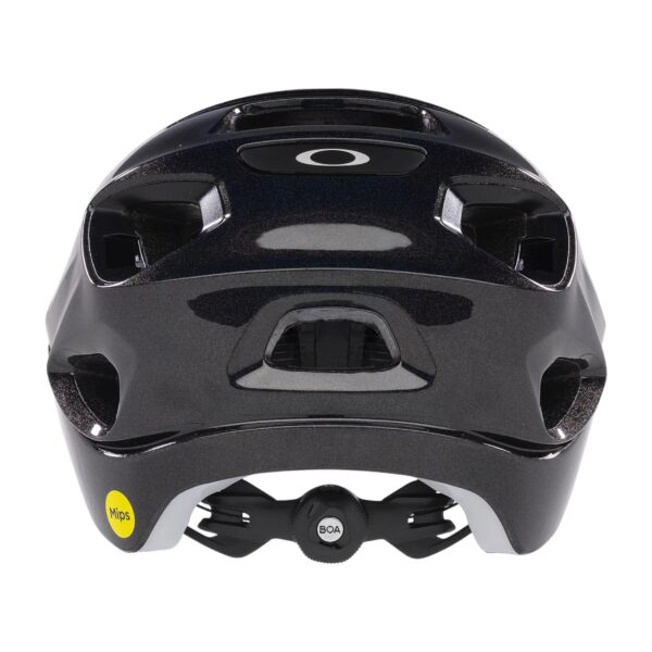 Musta Oakley DRT5 Maven MIPS pyöräilykypärä takaa kuvattuna