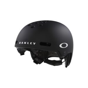 Musta Oakley ST1 MIPS pyöräilykypärä