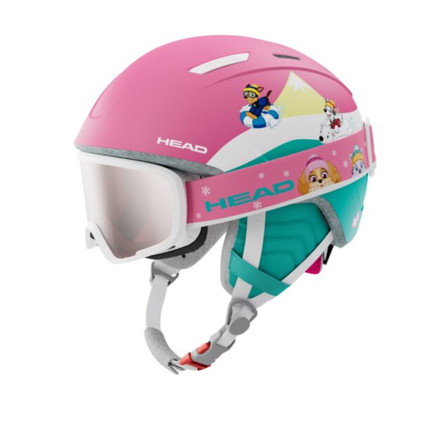 Head Maja Paw Patrol JR lasten laskettelukypärä ja lasit
