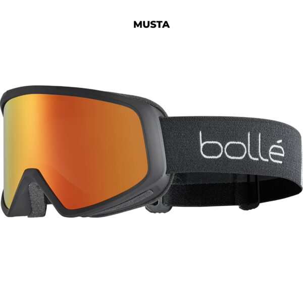 Mustat Bollé Bedrock Plus laskettelulasit
