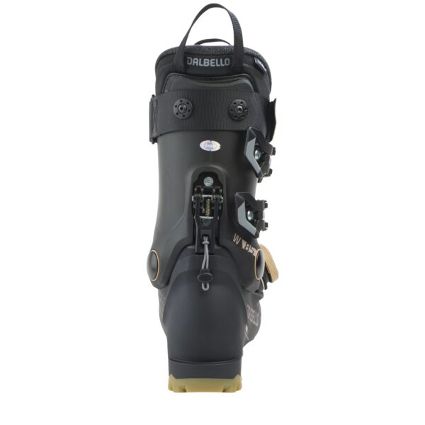 Dalbello Veloce Space 85 W BOA 2026 naisten laskettelumono takaa kuvattuna