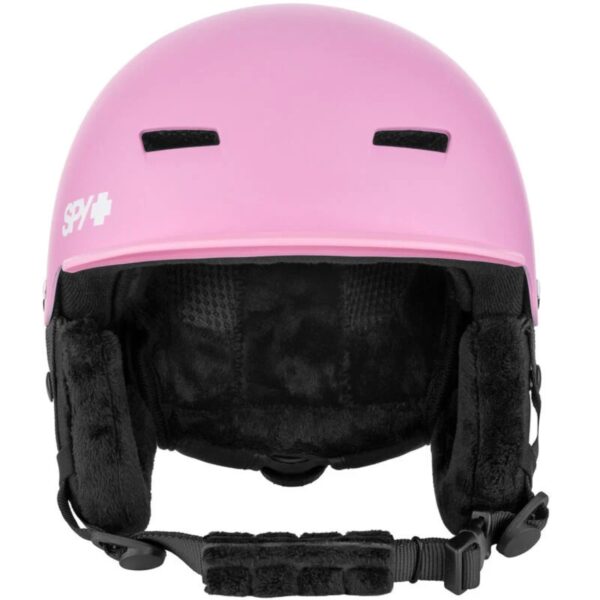 Pinkki Spy Lil' Galactic Mips lasten ja nuorten laskettelukypärä edestä kuvattuna