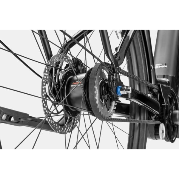 Cannondale Mavaro 4 Low Step-Thru sähköcitypyörän hihnaveto