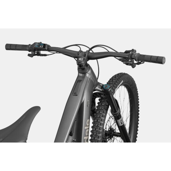 Cannondale Moterra 3 täysjousitettu sähkömaastopyörän ohjaamo