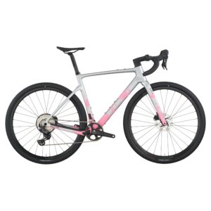 Harmaa/pinkki Scott Addict Gravel 30 gravel-pyörä
