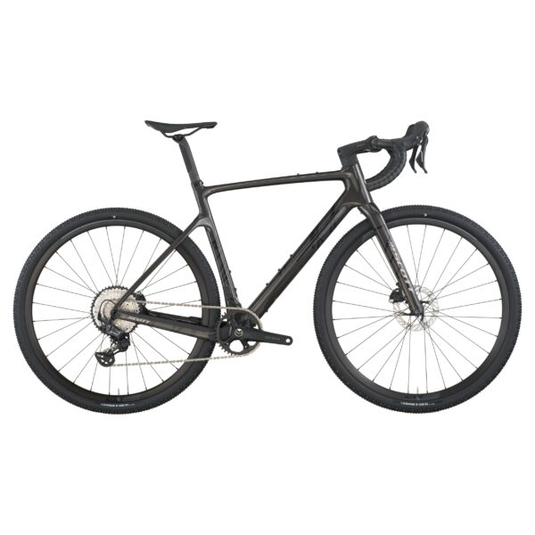 Musta Scott Addict Gravel 30 gravel-pyörä