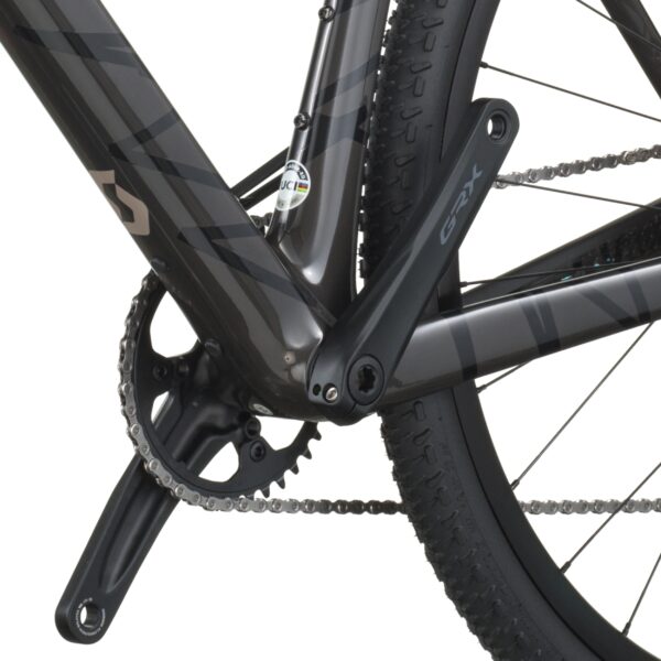 Musta Scott Addict Gravel 30 gravel-pyörä