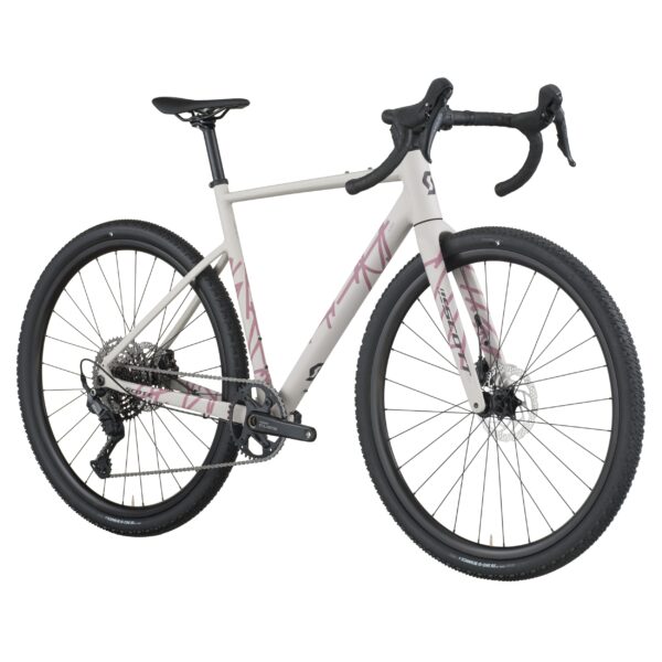 Harmaa/pinkki Scott Speedster Gravel 30 gravel-pyörä