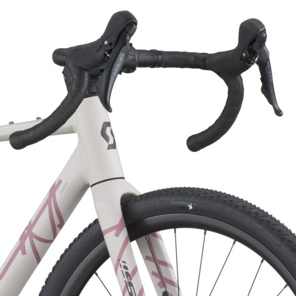 Harmaa/pinkki Scott Speedster Gravel 30 gravel-pyörä