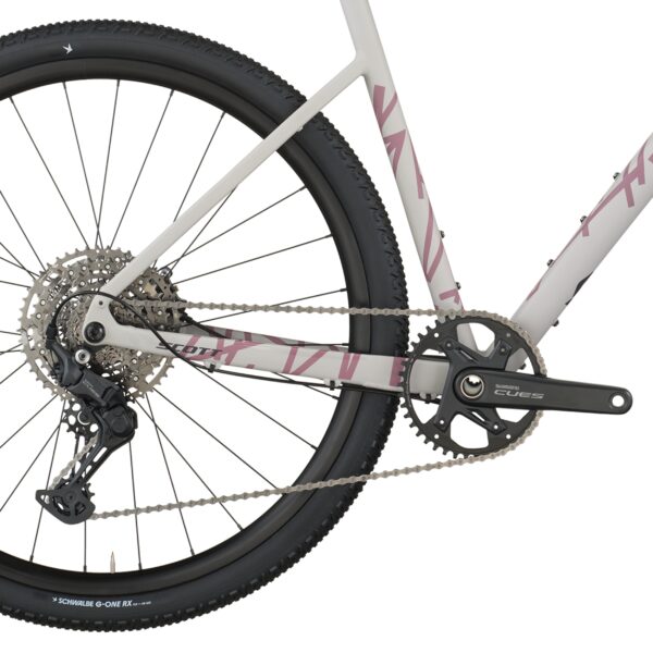 Harmaa/pinkki Scott Speedster Gravel 30 gravel-pyörä