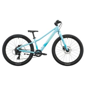 Sininen Scott Scale 400 lasten maastopyörä sivusta kuvattuna