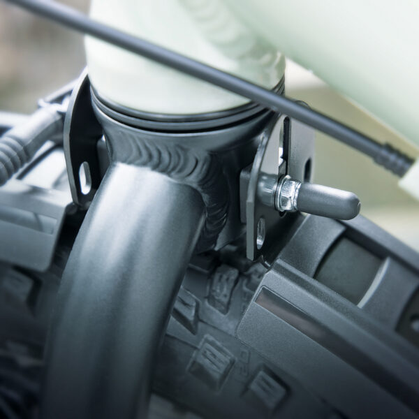 SKS Mudguard Rowdy Set 2.0 20"-24" etulokasuojan kiinnitys