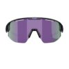 Bliz Matrix Small Crystal Black Purple urheilulasit edestä kuvattuna sangat auki