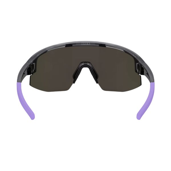 Bliz Matrix Small Crystal Black Purple urheilulasit sisältä kuvattuna