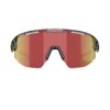 Bliz Matrix Transparent Dark Grey Red urheilulasit edestä kuvattuna sangat auki