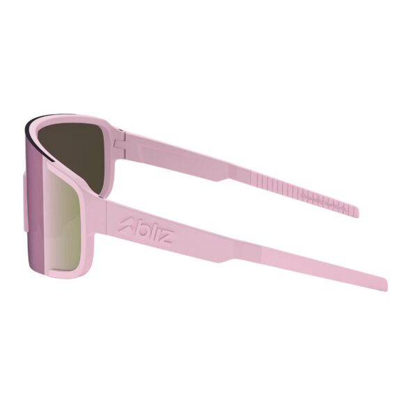 Bliz P003 Matte Pink Pink urheilulasit sivusta kuvattuna