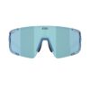 Bliz P003 Transparent Blue Ice Blue urheilulasit edestä kuvattuna sangat auki