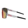 Bliz P003 Transparent Dark Grey Red urheilulasit sivusta kuvattuna