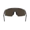Bliz P003 Transparent Dark Grey Red urheilulasit sisältä kuvattuna