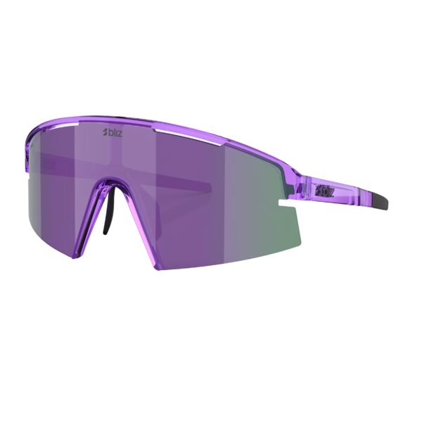 Bliz P006 Transparent Purple Smoke Purple Mirror urheilulasit