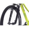 Keltaisen Superior Racer 24 lasten maastopyörän ohjaamo etuviistosta eturengas