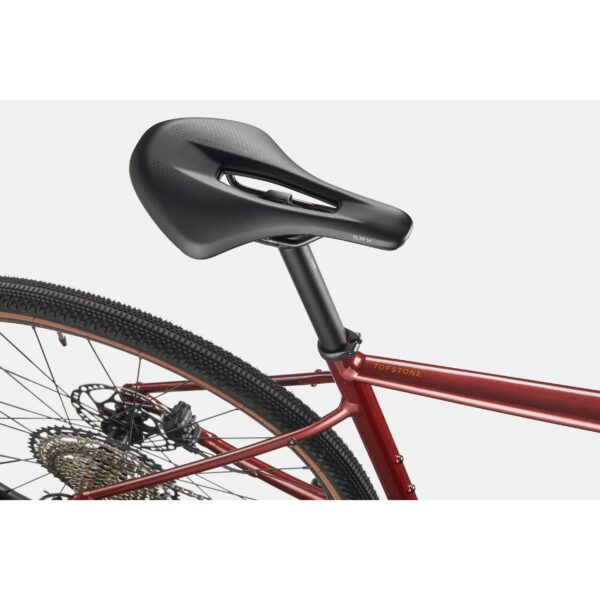 Punaisen Cannondale Topstone CAAD 1 GRX 1x gravel-pyörän satula