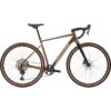 Ruskea Cannondale Topstone CAAD 1 GRX 1x gravel-pyörä sivusta kuvattuna