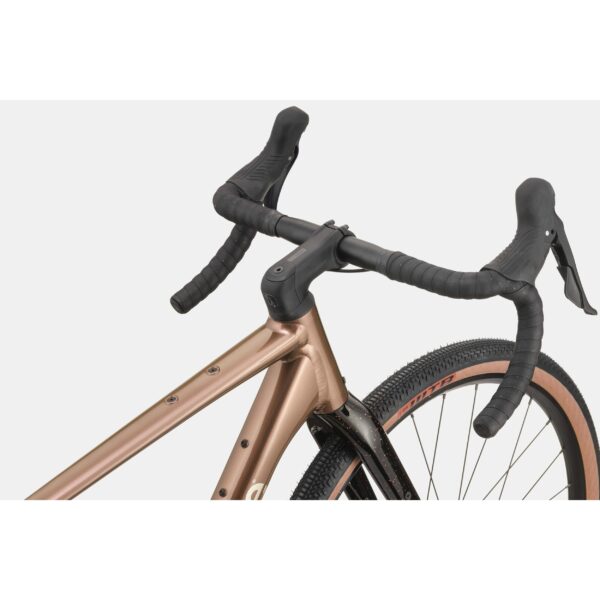 Ruskean Cannondale Topstone CAAD 1 GRX 1x gravel-pyörän ohjaamo