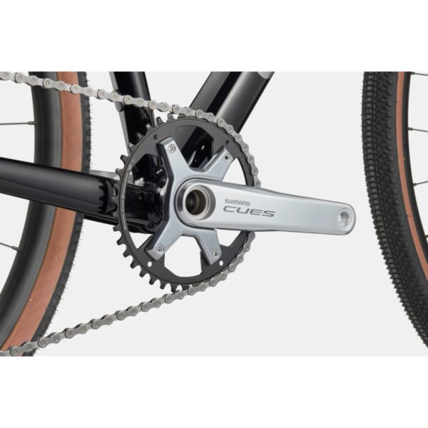 Mustan Cannondale Topstone CAAD 2 CUES 1x gravel-pyörän keskiö