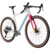 Harmaa Cannondale Topstone CAAD 3 CUES 1x gravel-pyörä etuviistosta kuvattuna