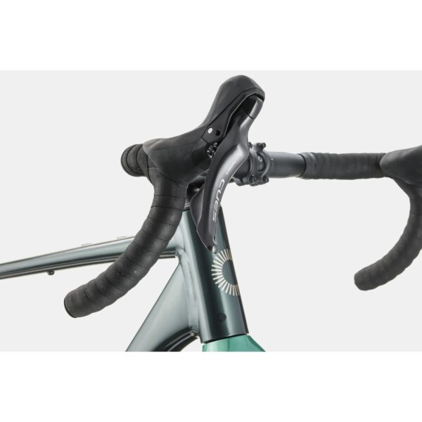 Vihreän Cannondale Topstone CAAD 3 CUES 1x gravel-pyörän ohjaustanko