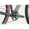 Vihreän Cannondale Topstone CAAD 3 CUES 1x gravel-pyörän keskiö