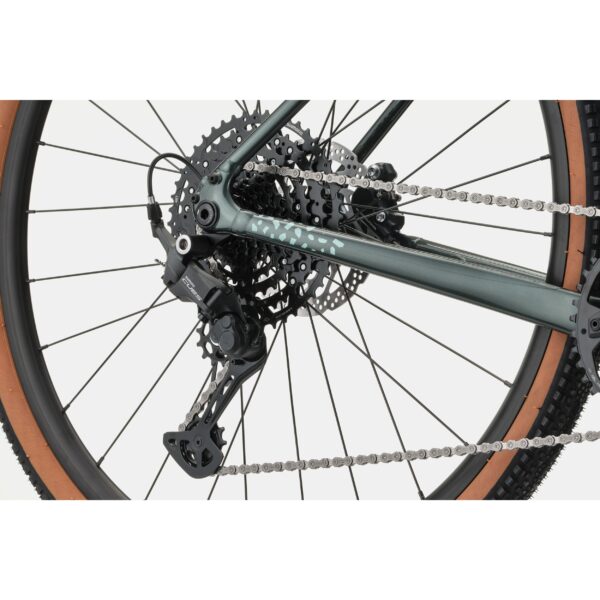 Vihreän Cannondale Topstone CAAD 3 CUES 1x gravel-pyörän vaihtaja