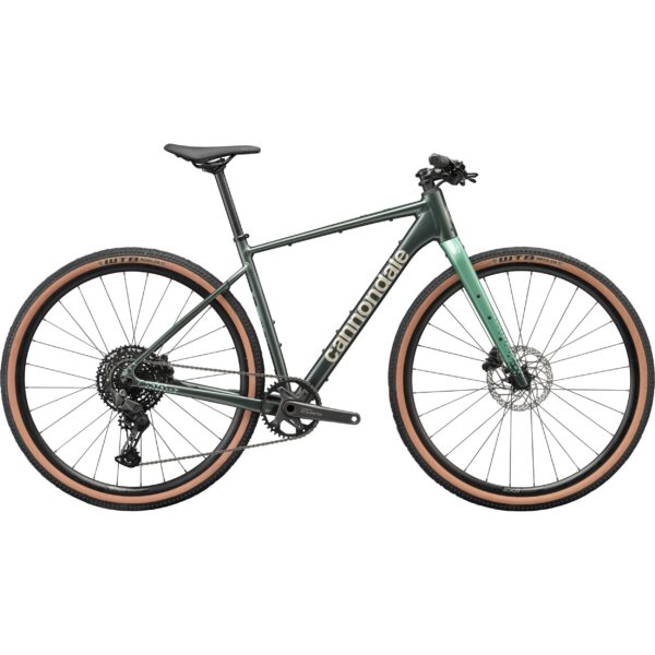 Cannondale Topstone CAAD 3 CUES Flat Bar gravel-pyörä sivusta kuvattuna